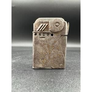 Vintage Rare Roxy Automatic Squeeze Type Lighter Essence Art Deco Made Germany
